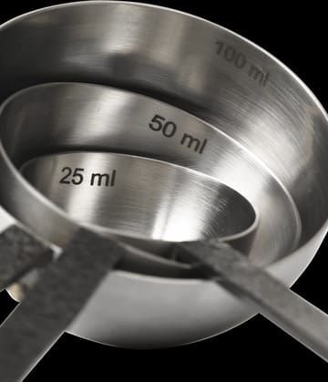 Obra Measuring Spoons maatlepelset 3-delig - Stainless Steel - Ferm Living