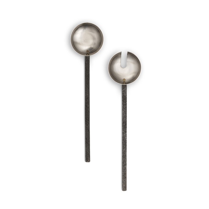 Obra saladebestek 2-delig - Stainless Steel - Ferm Living