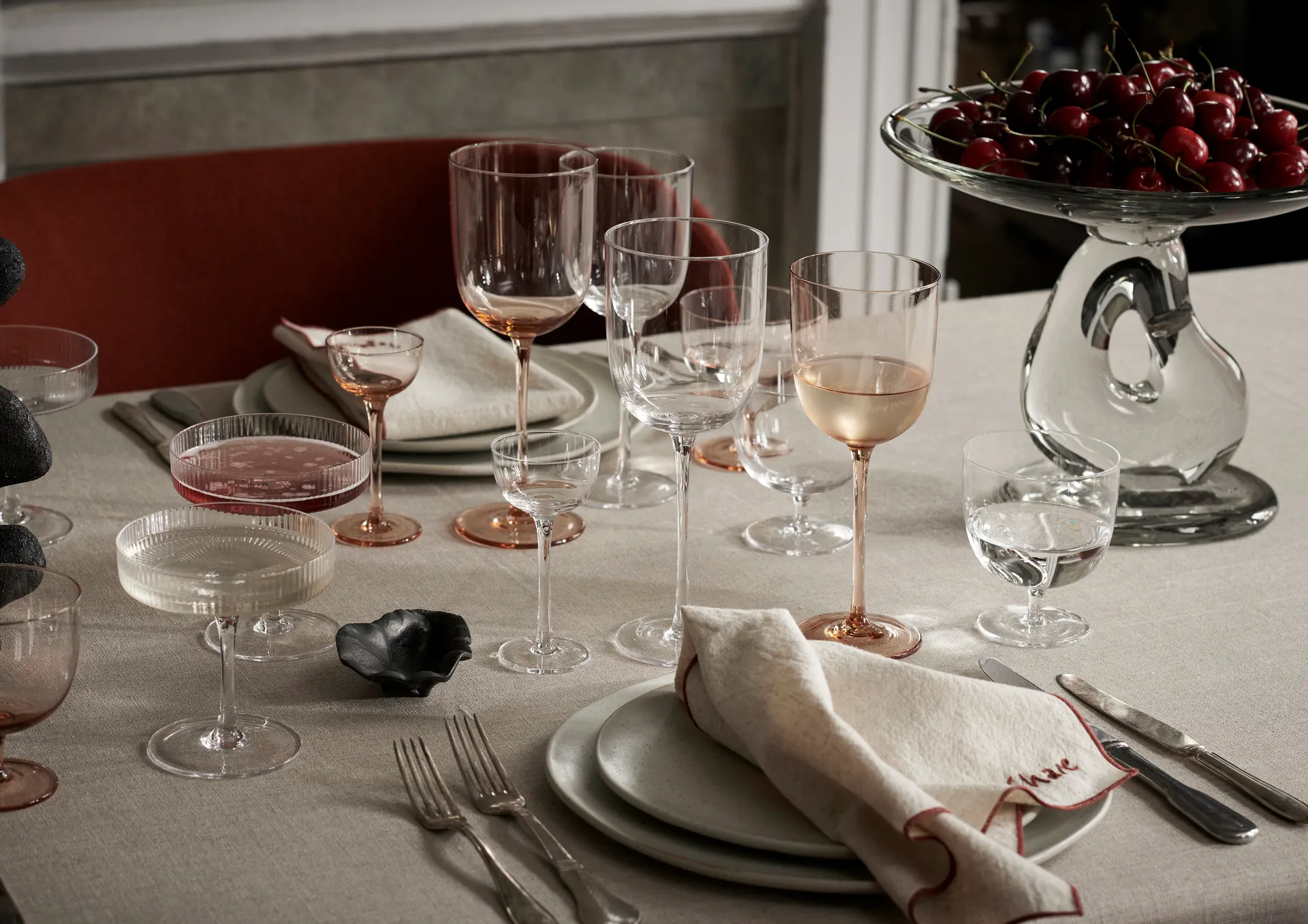 Occasions servetten 4-delig, Natural Ferm Living