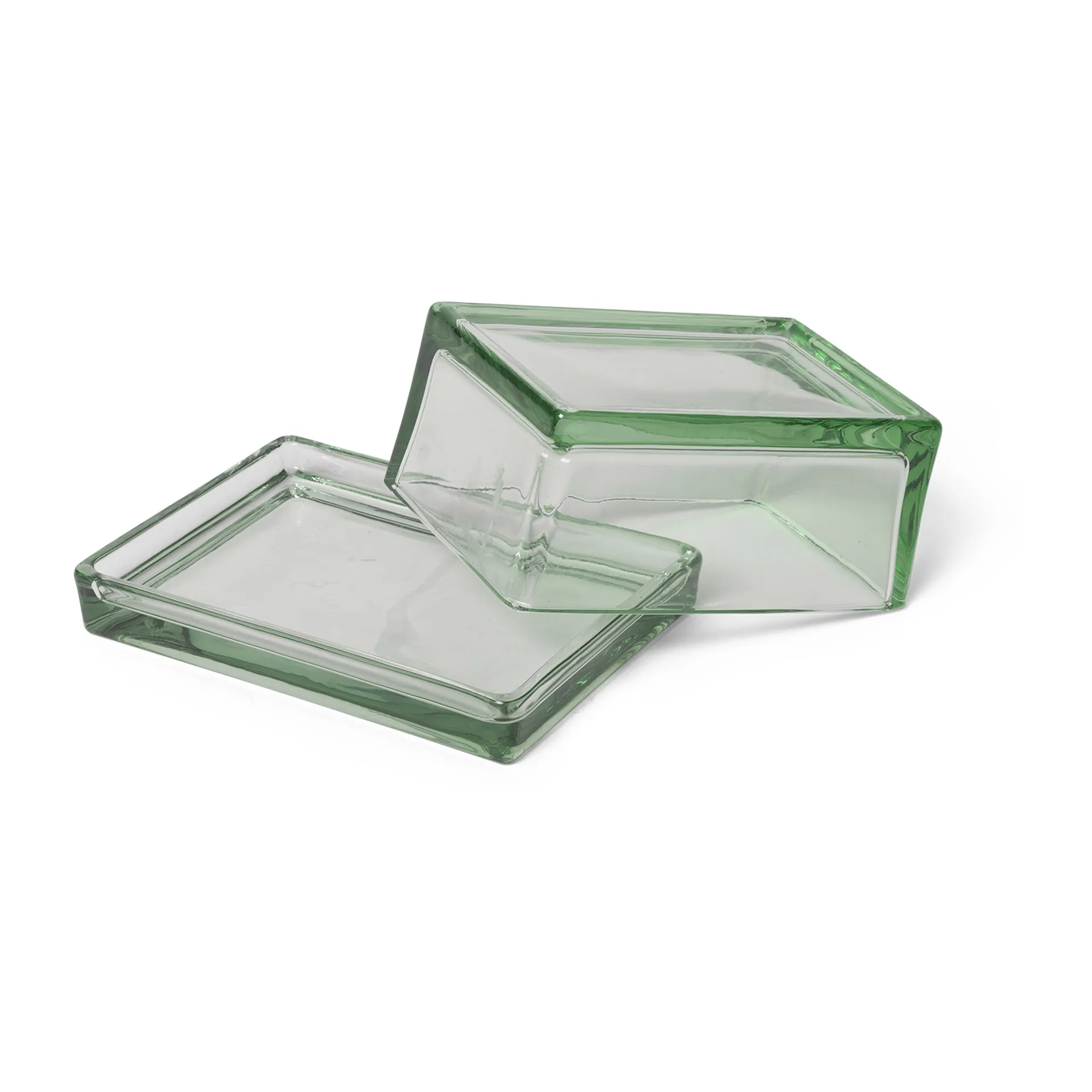 Oli doos 14,5x10,5x7 cm, Recycled clear Ferm Living