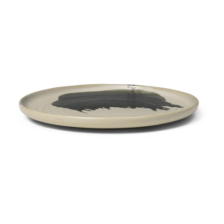 Omhu Centrepiece serveerschaal ⌀36 cm - off white-charcoal - ferm LIVING