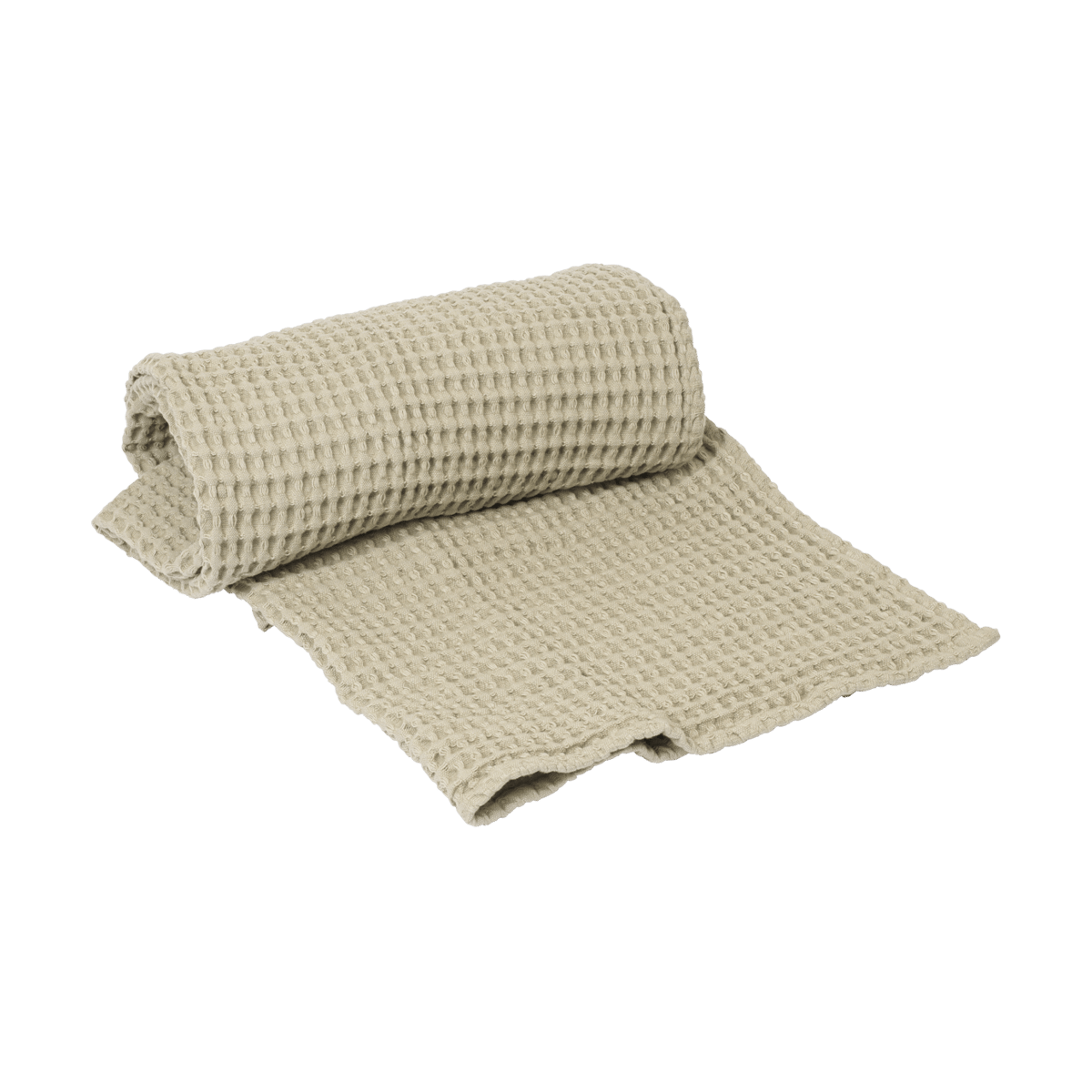 Ferm Living Organic badhanddoek 70x140 cm Light Celedon