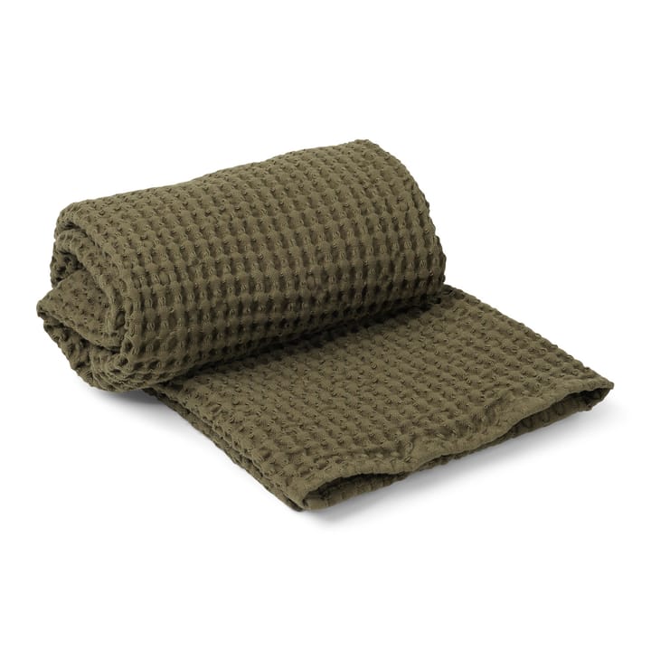 Organic badhanddoek 70x140 cm - Olive - Ferm Living