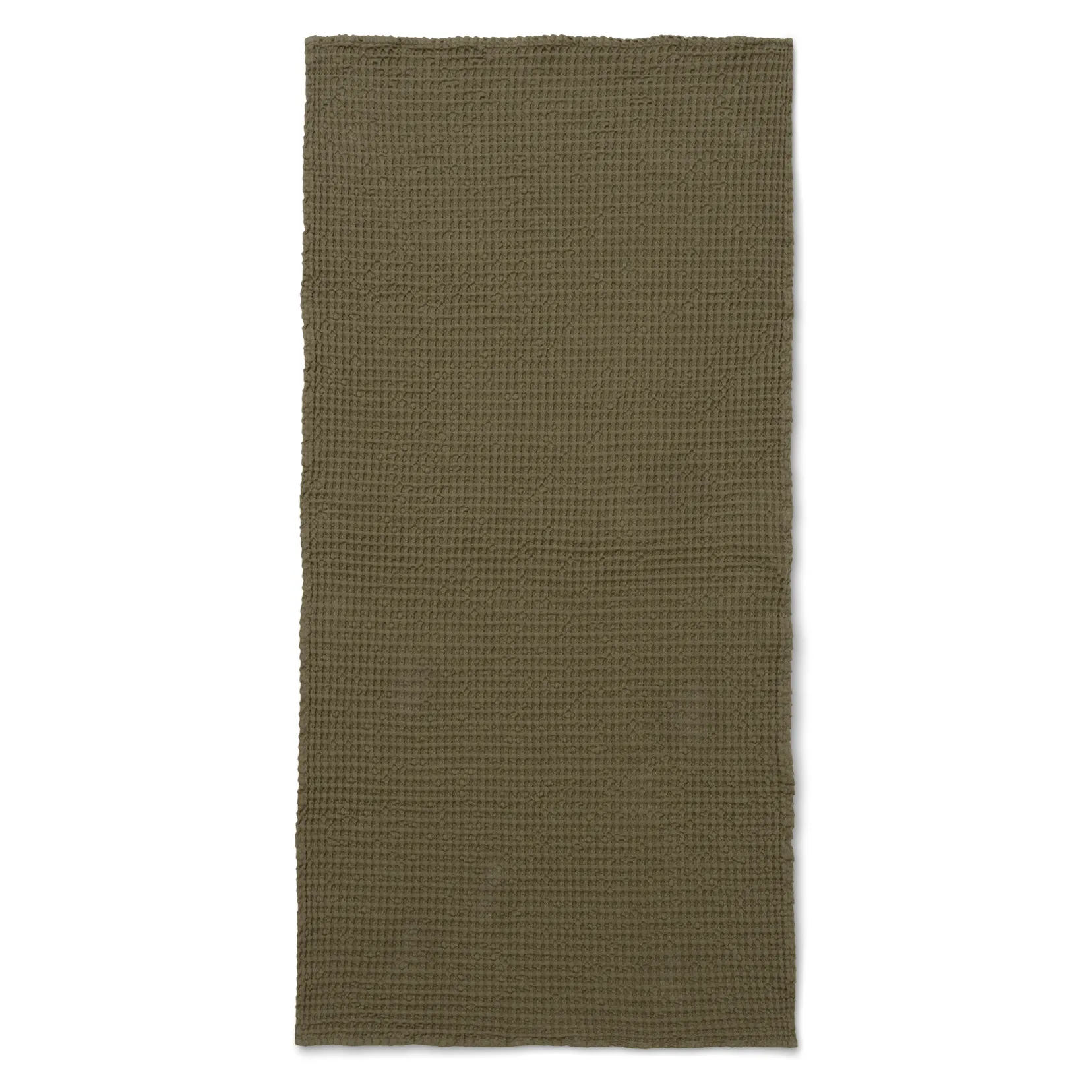 Organic badhanddoek 70x140 cm, Olive Ferm Living