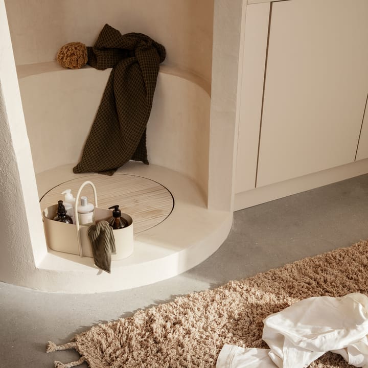 Organic badhanddoek 70x140 cm, Olive Ferm Living