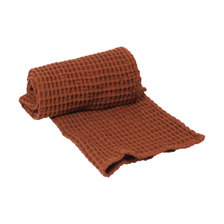 Organic handdoek 50x100 cm - Brown Clay - Ferm Living