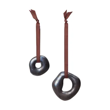 Orrith decoratiehanger 2 delen - Rustic Bronze - Ferm Living