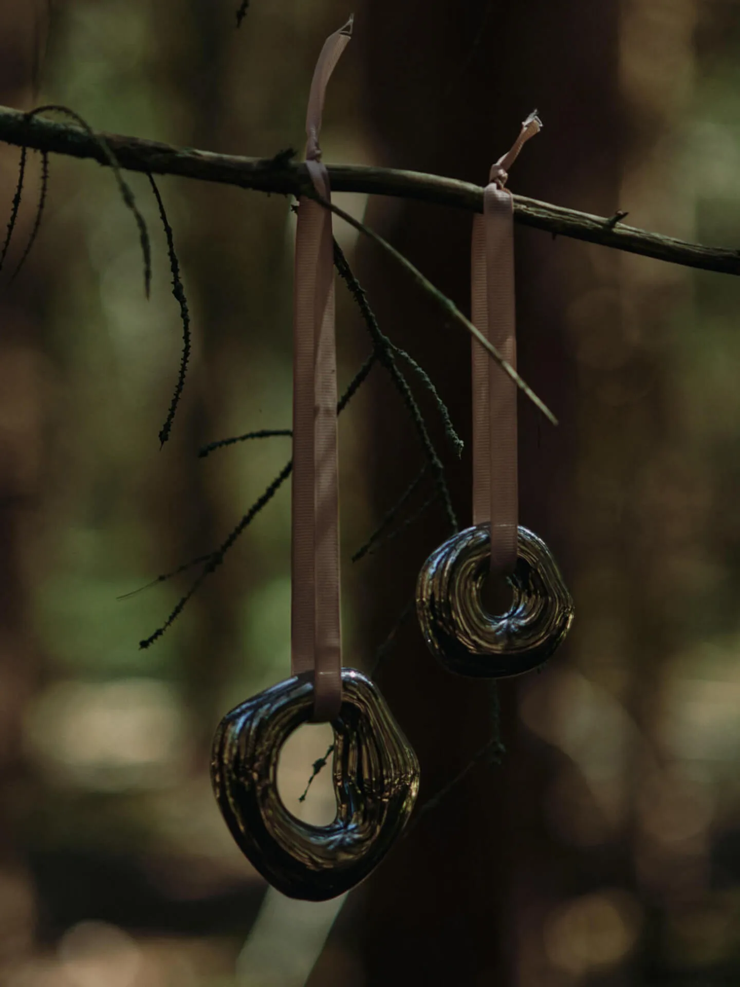 Orrith decoratiehanger 2-delig, Silver Ferm Living