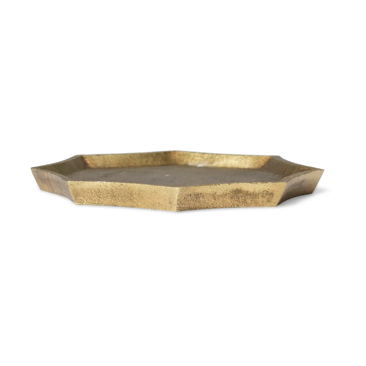 Otte decoratieplateau 9,5x9,5 cm, Brass finish Ferm Living