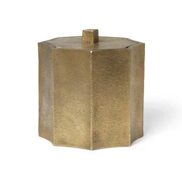 Otte geurkaars 36 h - Brass finish - Ferm Living