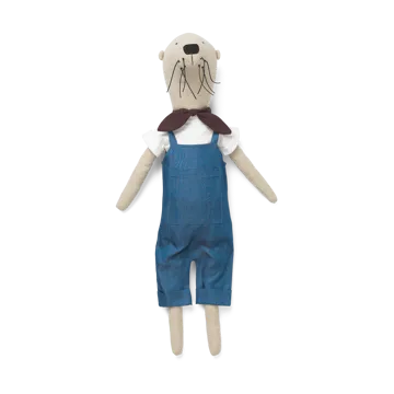 Otter Teddy knuffeldier - Natuurlijk - Ferm Living