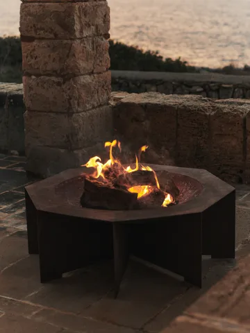 Otto fire pit vuurplaats - Roest, Ø85,5x29 cm - Ferm Living