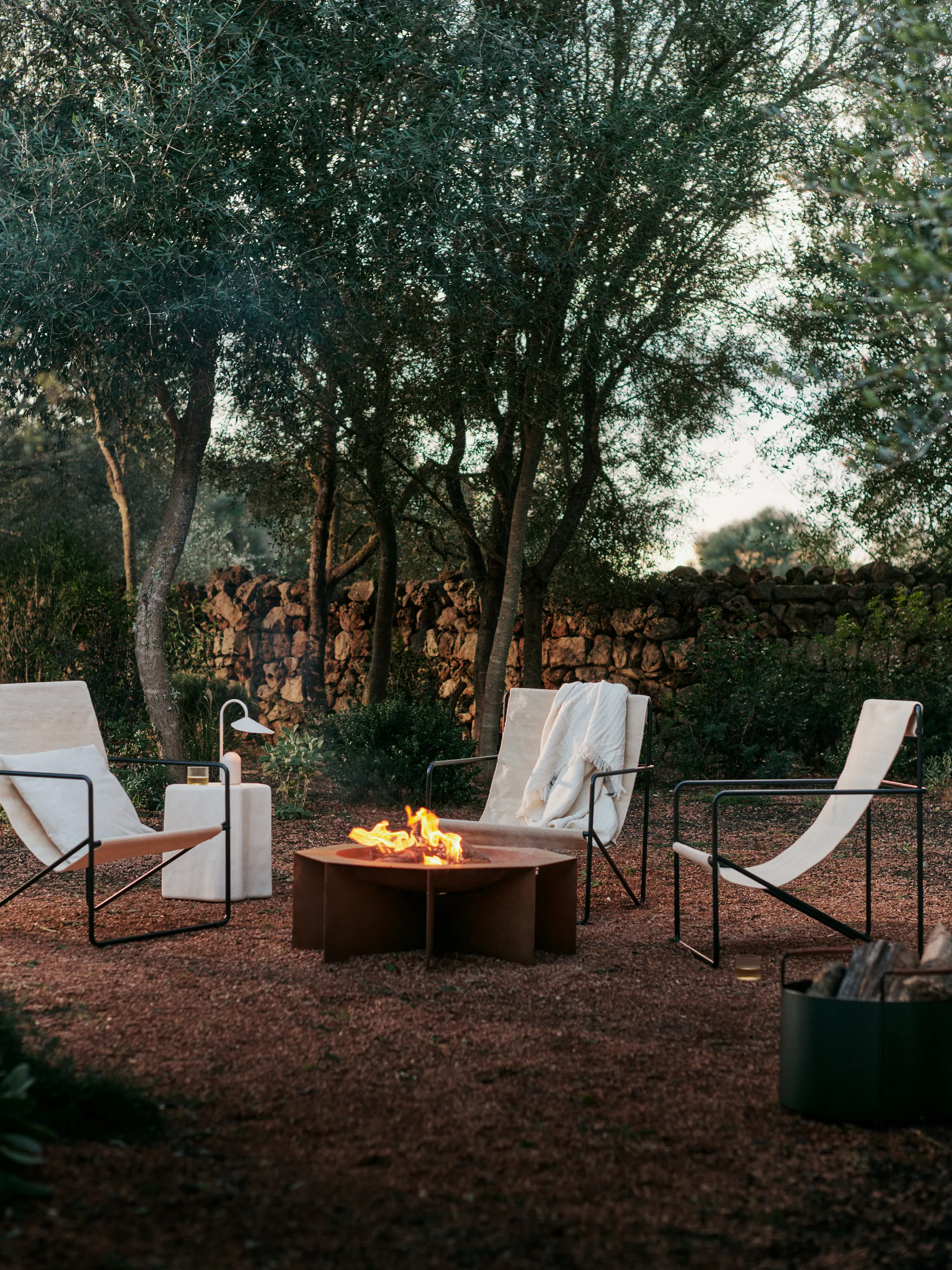 Otto fire pit vuurplaats, Roest, Ø85,5x29 cm Ferm Living