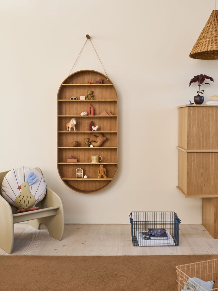 Oval Dorm rek, Oiled oak Ferm Living