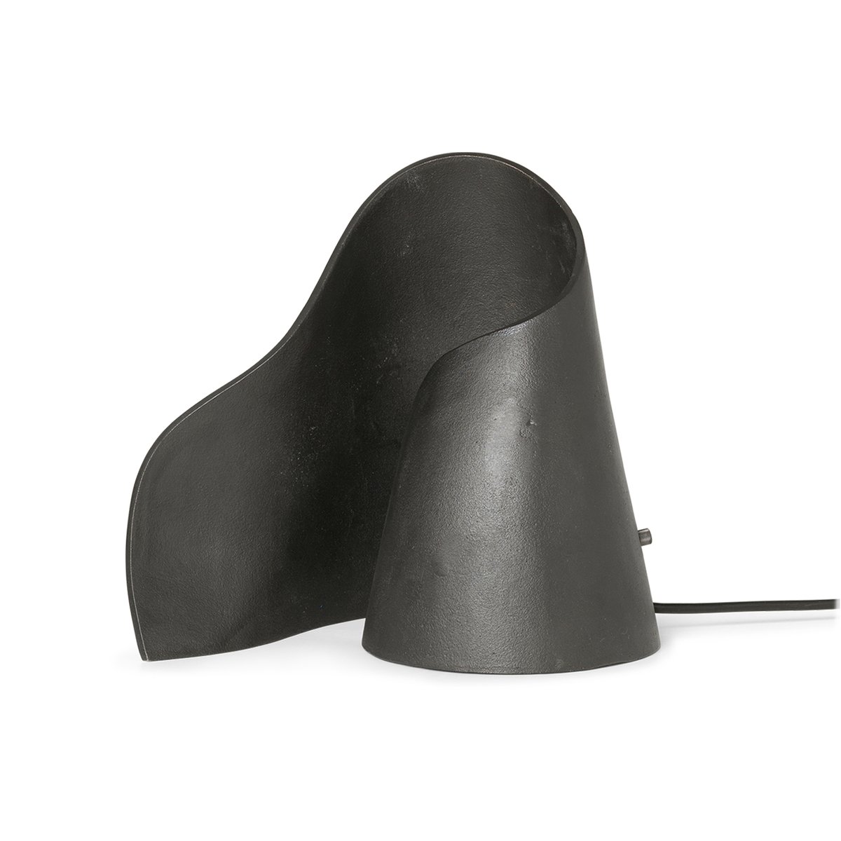 ferm LIVING Oyster tafellamp Black