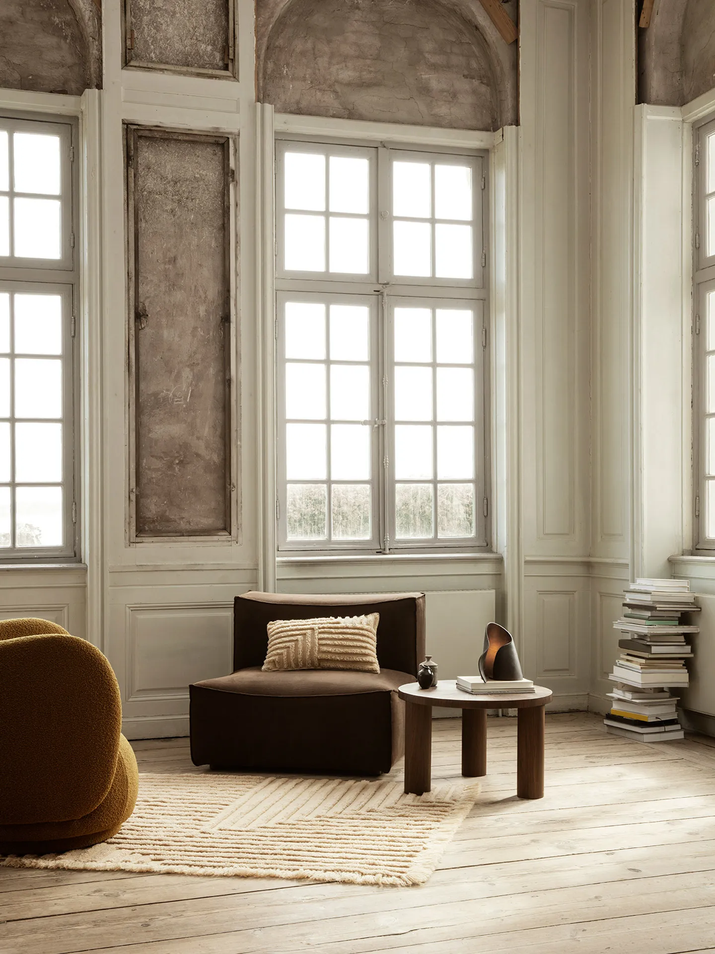 Oyster tafellamp, Black Ferm Living