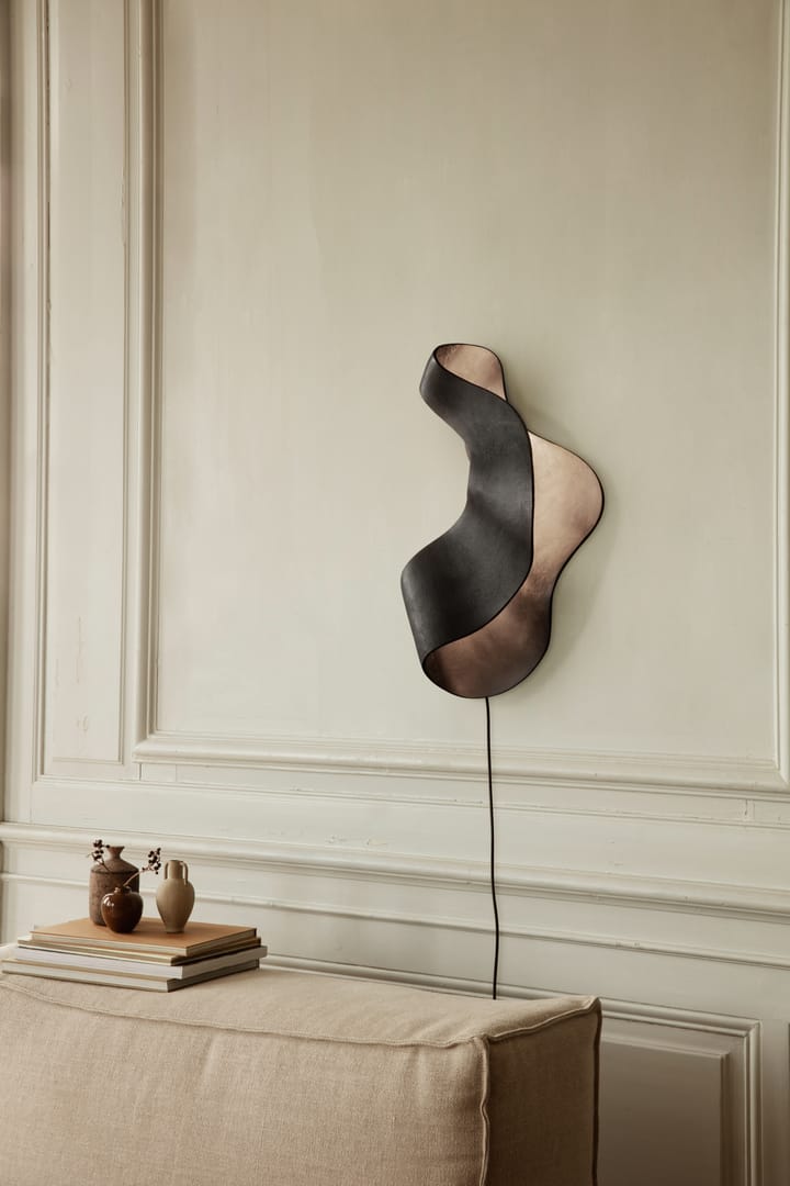 Oyster wandlamp - Black - ferm LIVING