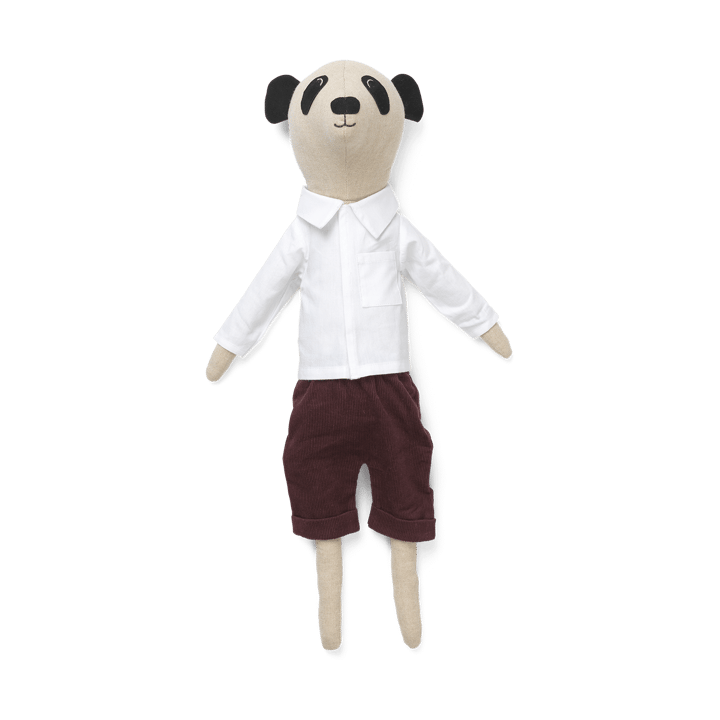 Panda Teddy knuffeldier - Natuurlijk - Ferm LIVING