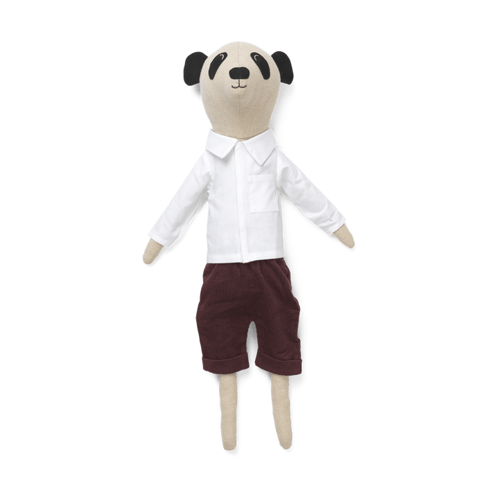 Panda Teddy knuffeldier - Natuurlijk - ferm LIVING
