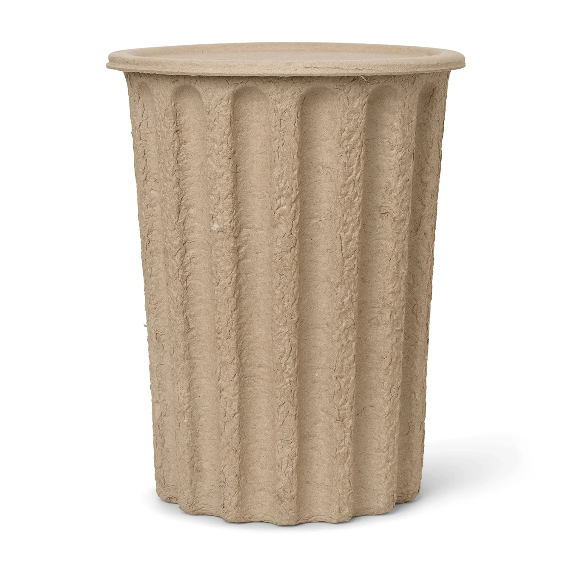Paper Pulp prullenbak, Brown Ferm Living
