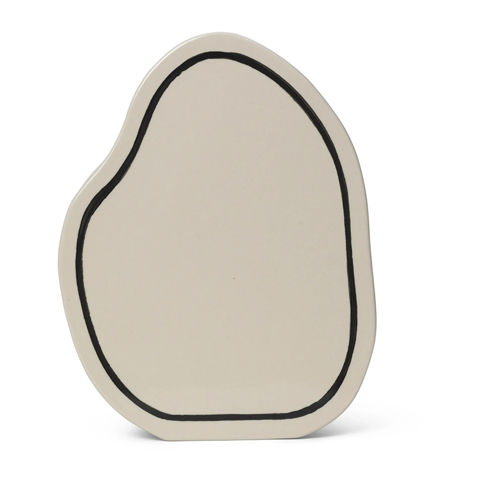 Paste vaas rounded 28 cm, Off-white Ferm Living