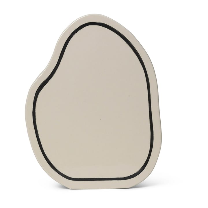 Paste vaas rounded 28 cm - Off-white - ferm LIVING