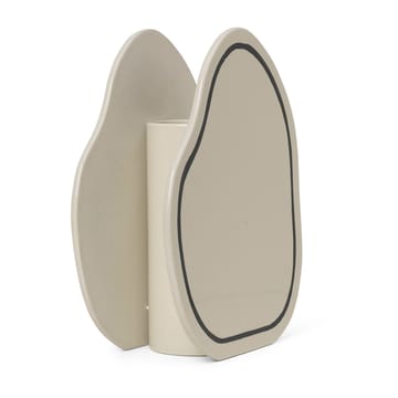 Paste vaas rounded 28 cm - Off-white - ferm LIVING