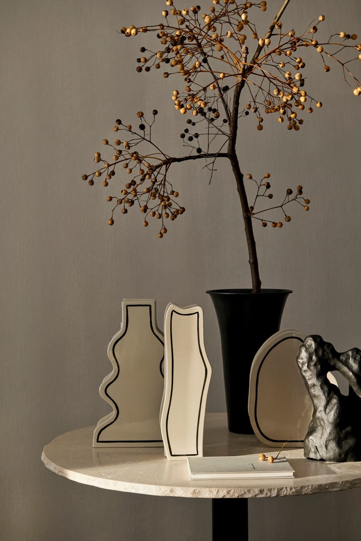 Paste vaas slim 35 cm, Off-white Ferm Living
