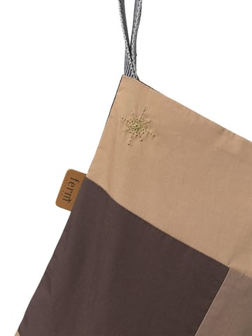 Patchwork kerstsok - multi - Ferm Living