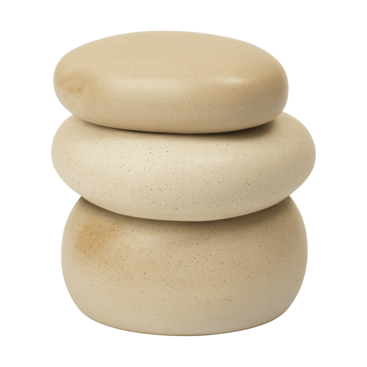 Pebble doosje large - Sand/Cream - Ferm Living