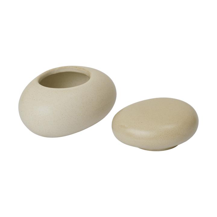 Pebble doosje small, Sand/Cream Ferm Living