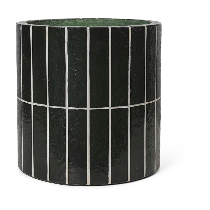 Pillar bloempot Ø40 cm - Dark green - ferm LIVING