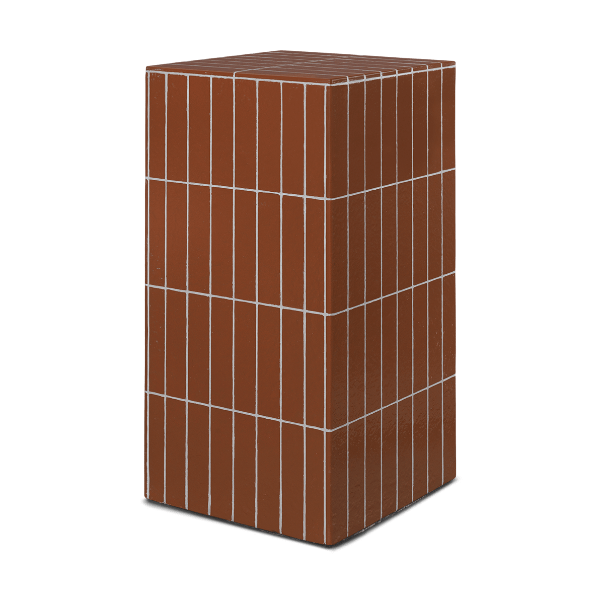 Ferm Living Pillar piëdestal Bruin | Scandinavisch Interieur | Bloempotten | Bruin