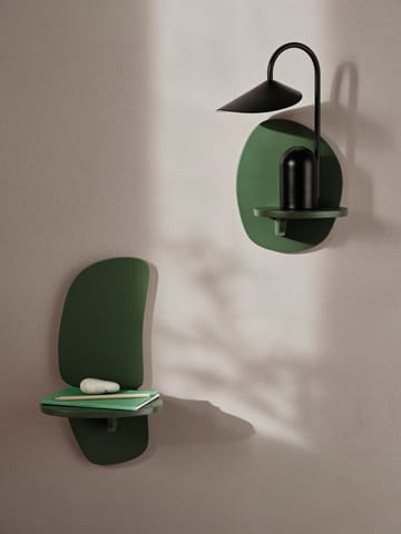 Pilu wandplank 25 cm - Verdant Green - Ferm Living