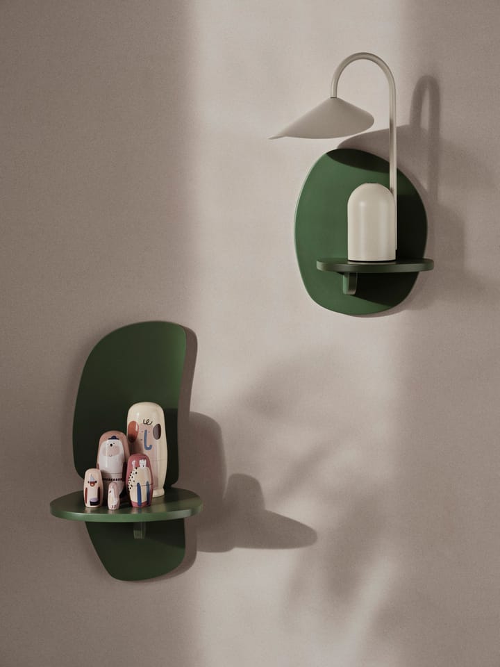 Pilu wandplank 25 cm, Verdant Green Ferm Living