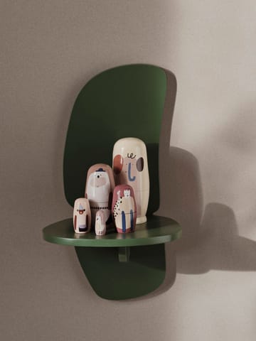Pilu wandplank 40 cm - Verdant Green - Ferm Living