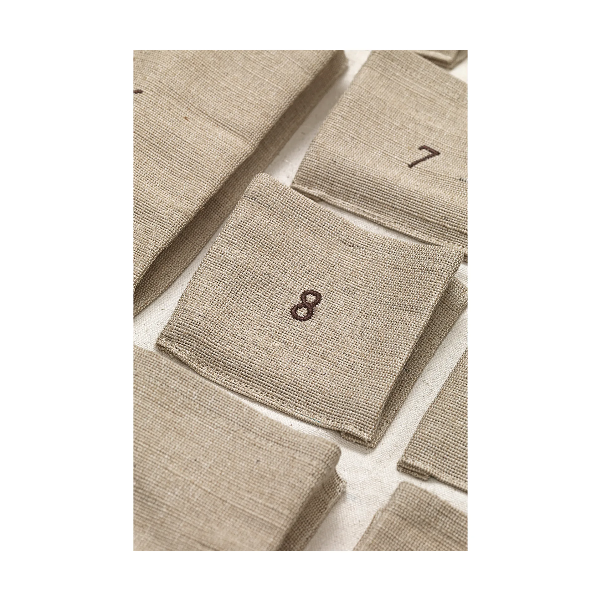 Pine adventskalender, Maxi, 90x125 cm Ferm Living