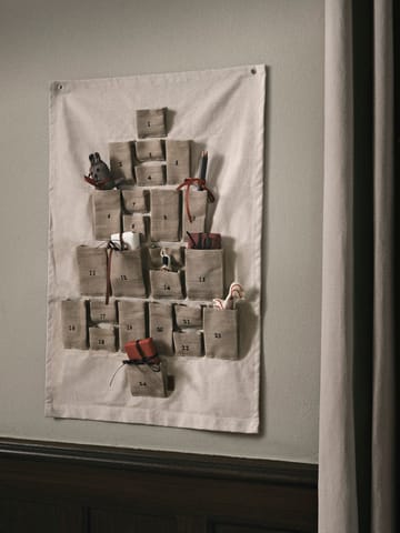 Pine adventskalender - Maxi, 90x125 cm - Ferm Living
