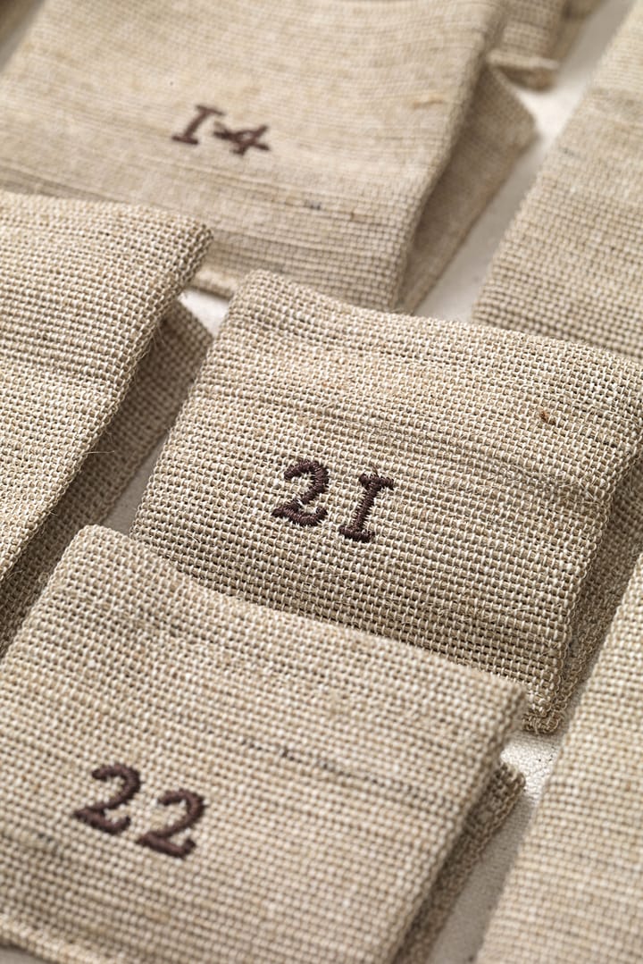 Pine adventskalender, Mini, 50x69 cm Ferm Living