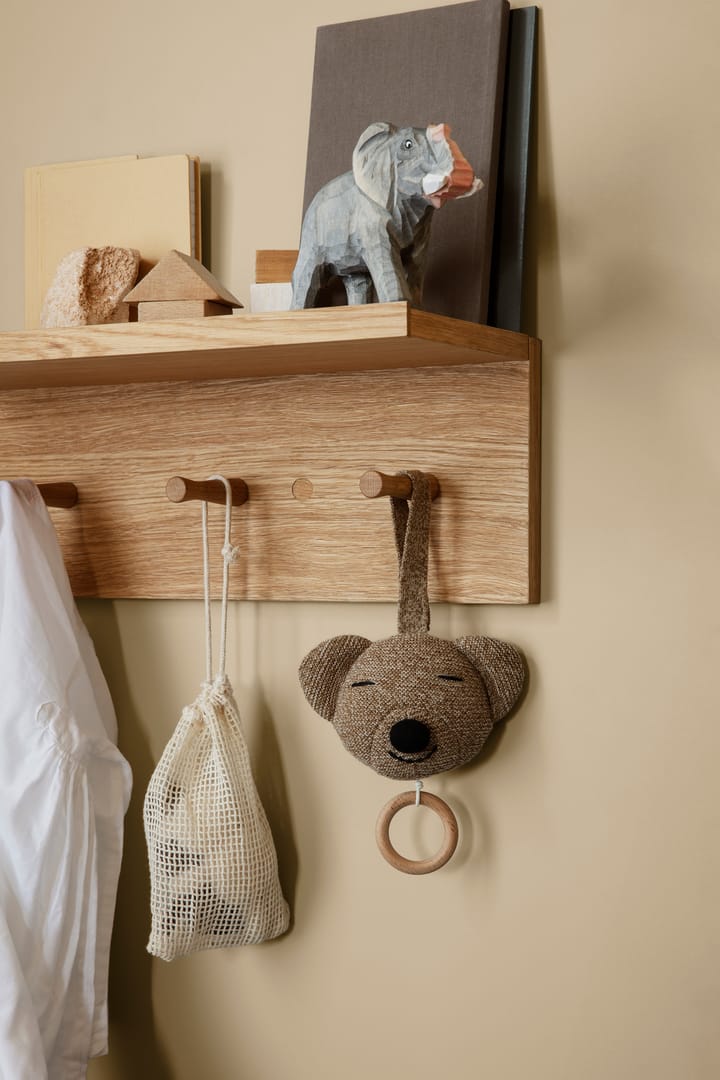 Place Rack kapstokje met knoppen eiken - Large - ferm LIVING