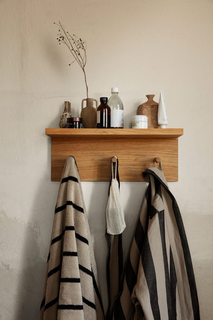 Place Rack kapstokje met knoppen eiken, Small Ferm Living