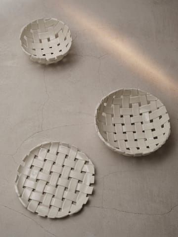 Plait kom Ø30 cm - Off white - Ferm Living