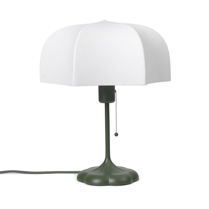 Poem tafellamp Ø30x42 cm - White-grass green - Ferm Living