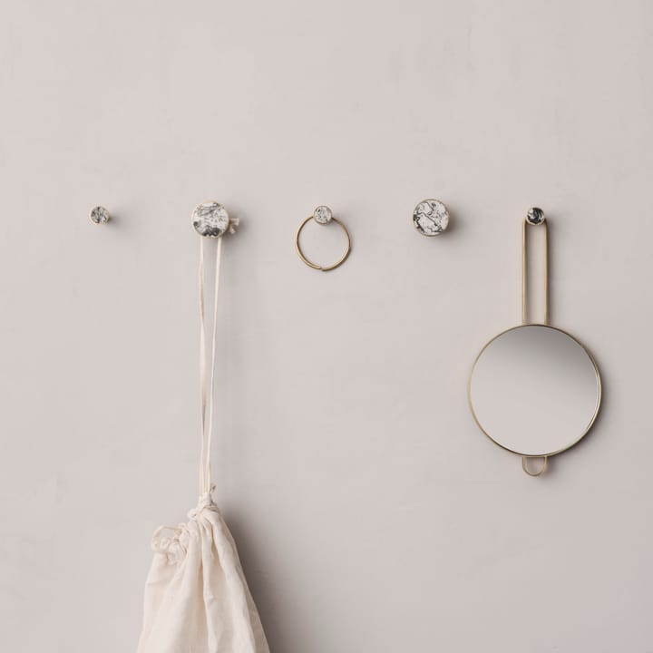 Poise handspiegel, messing Ferm Living