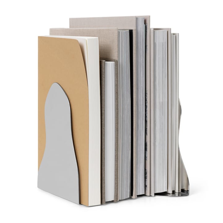 Pond boekensteun set van 2, Mirror polish Ferm Living