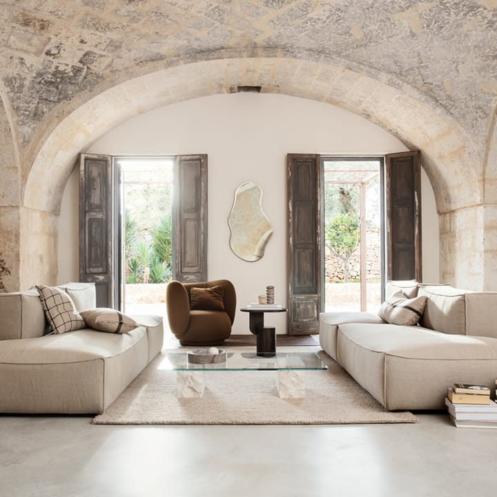 Pond Spiegel, dark chrome, xl Ferm Living