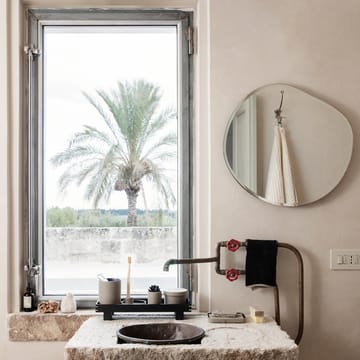 Pond Spiegel - dark chrome, xl - Ferm Living