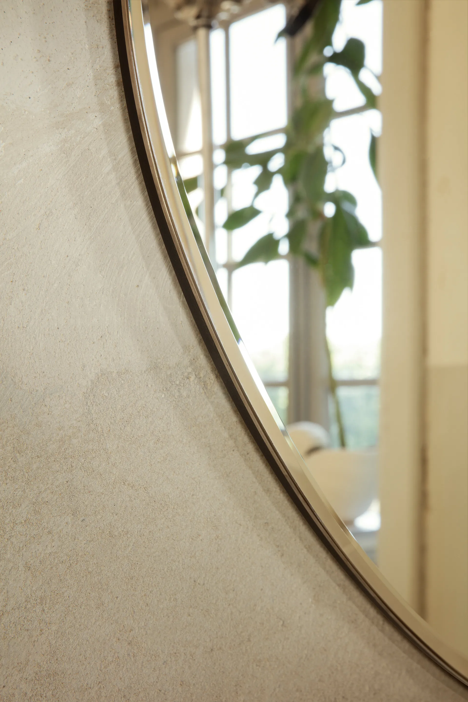 Pond spiegel large, Messing Ferm Living