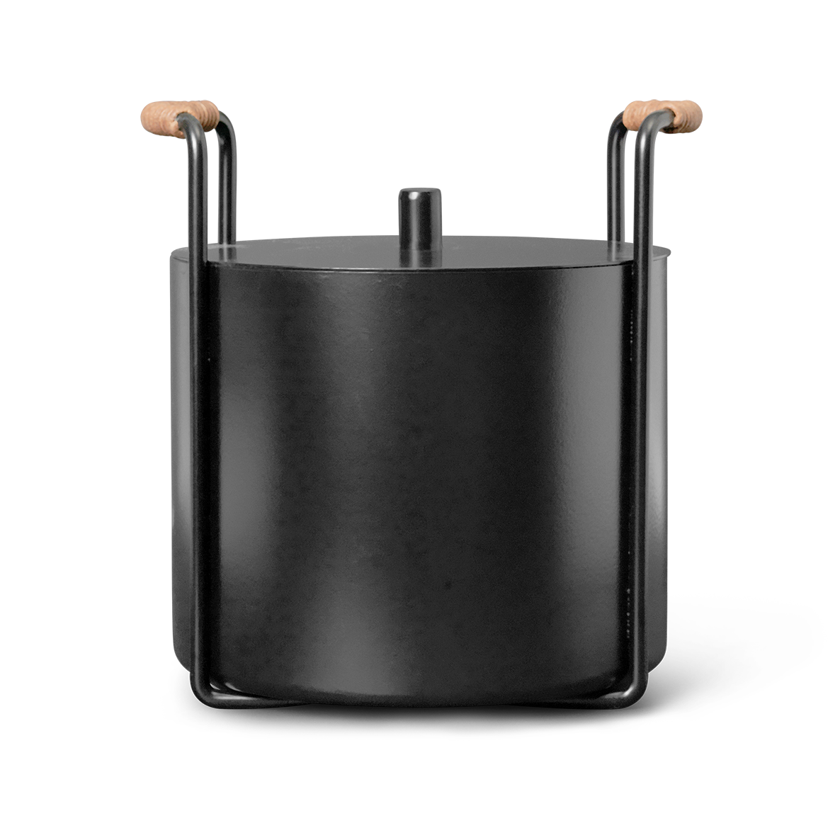 Ferm Living Port aanmaak- en asemmer Black | Scandinavisch Interieur | Opbergmanden | Zwart