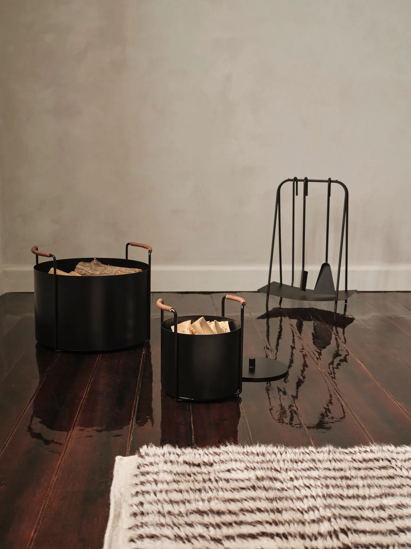 Port aanmaakhout- en asemmer, Black Ferm Living